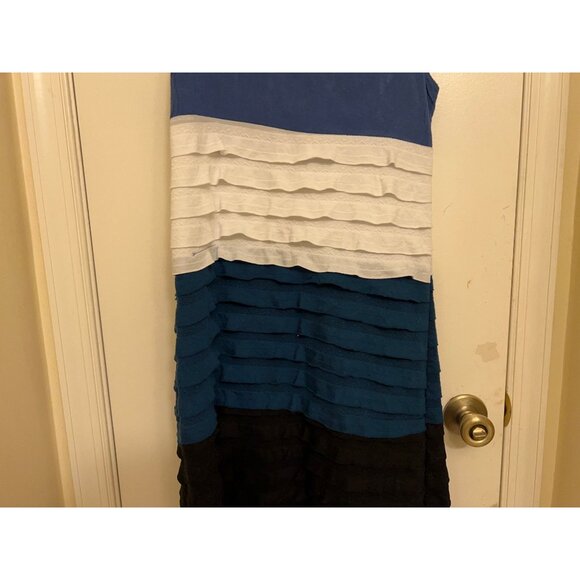 Vintage Vibe Dress/Boho/Layered/Crochet/Sleeveless Dress - Picture 8 of 12